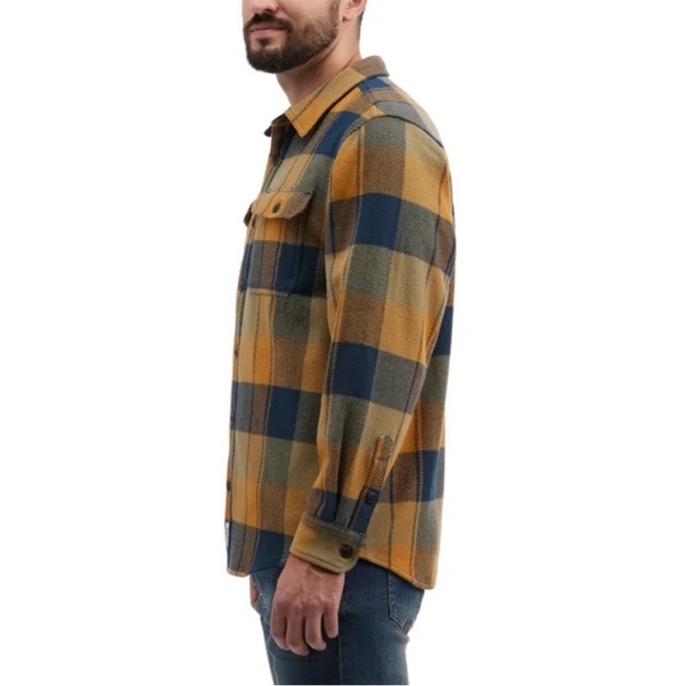 Frank. by Frank and Oak Flannel Shacket - Picture 2 of 11